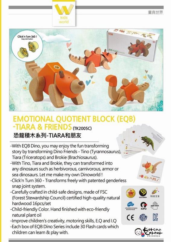 Emotional Quotient Block EQB TIara Friends